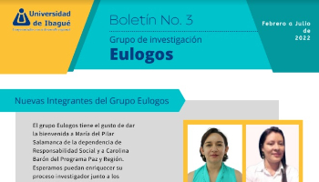 Boletín Edición 3 EULOGOS (semestre 2022/A)