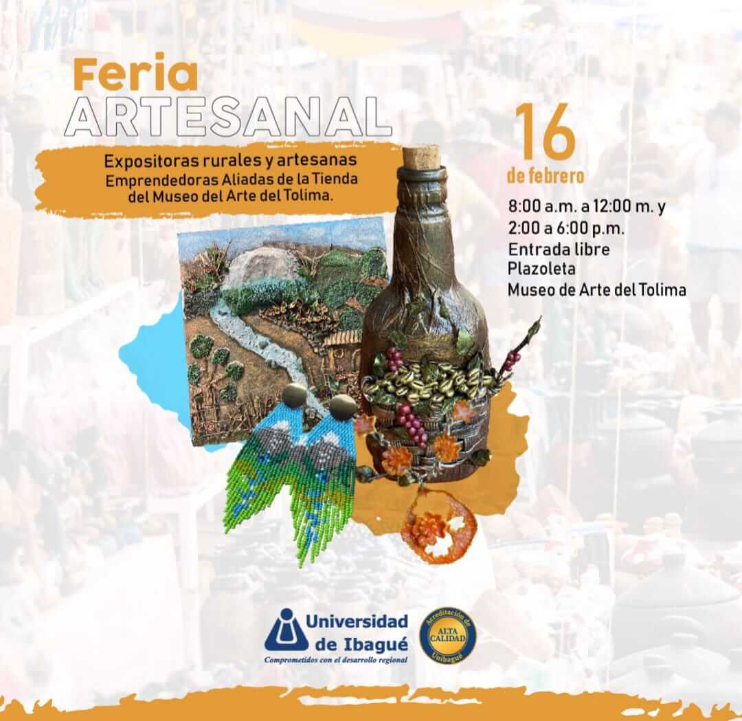 Feria museo de arte del Tolima